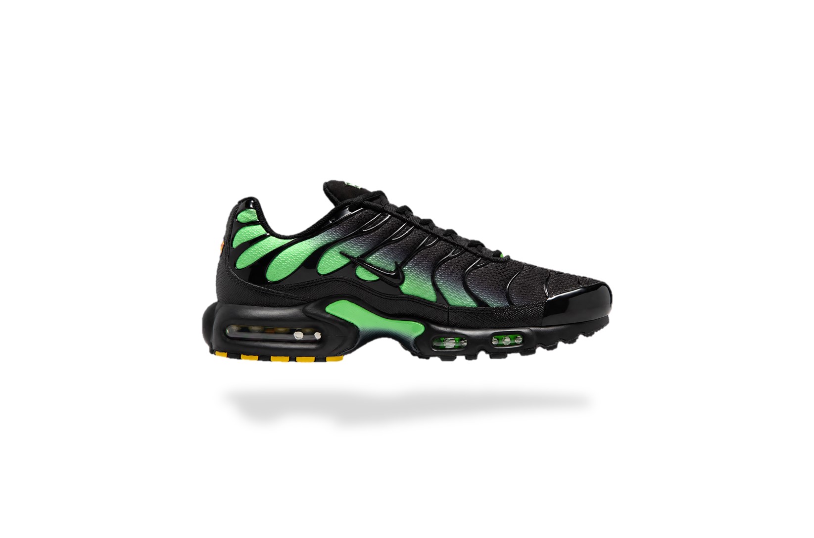 NIKE AIR MAX PLUS TN BLACK ILLUSION GREEN