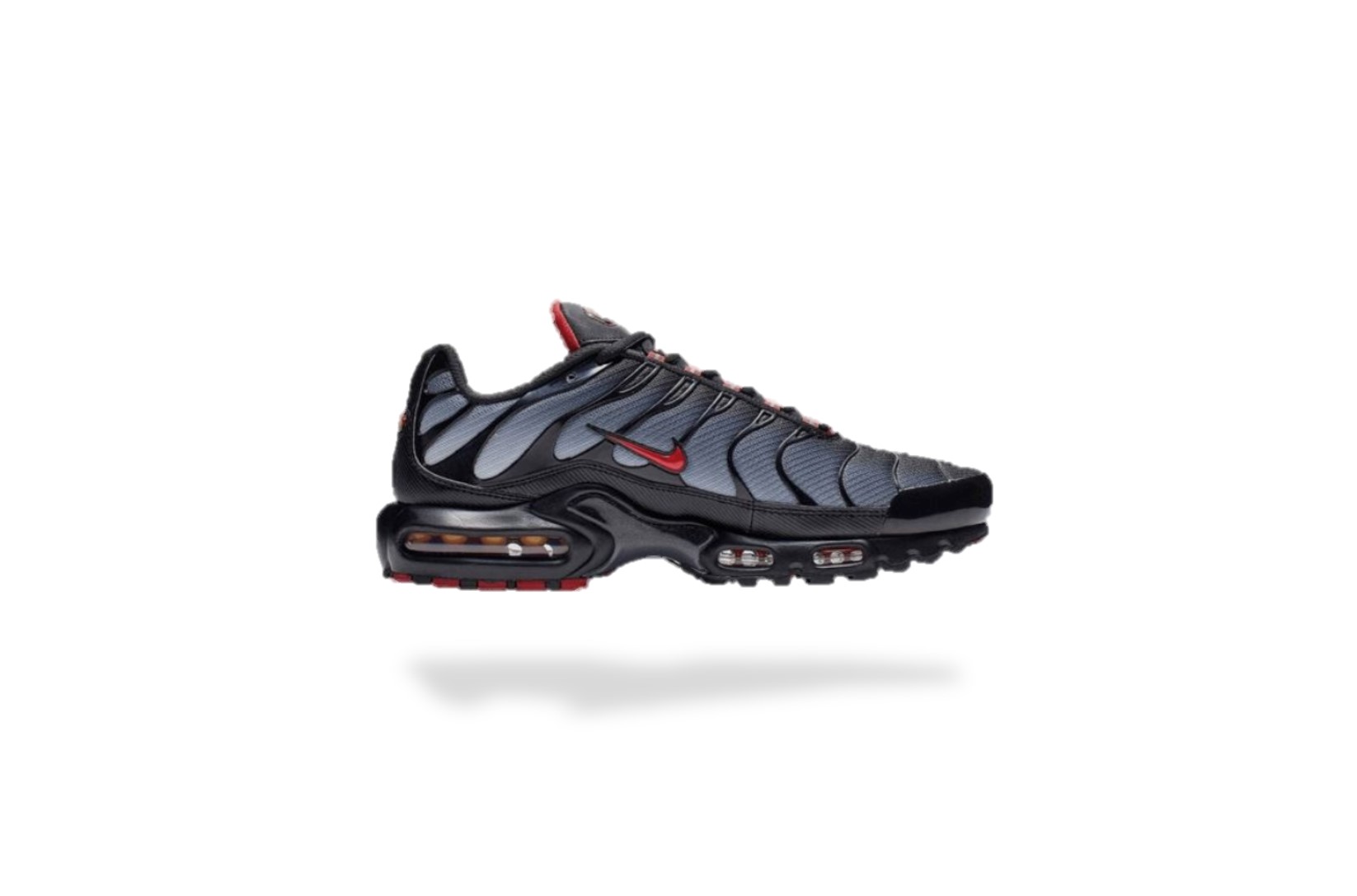 AIR MAX PLUS TN GREY GRADIENT RED