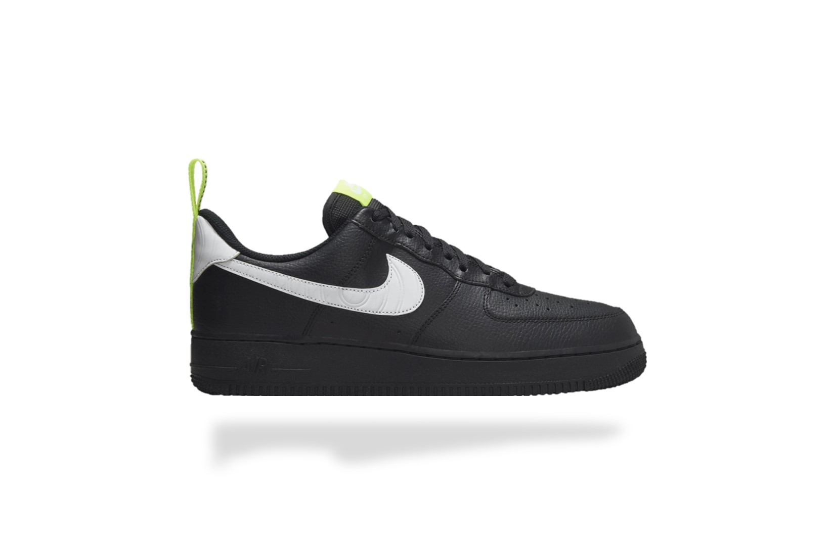 NIKE AIR FORCE 1 LOW BLACK PIVOT POINT VOLT