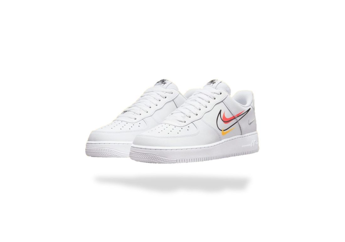 NIKE AIR FORCE 1 LOW MULTI SWOOSH