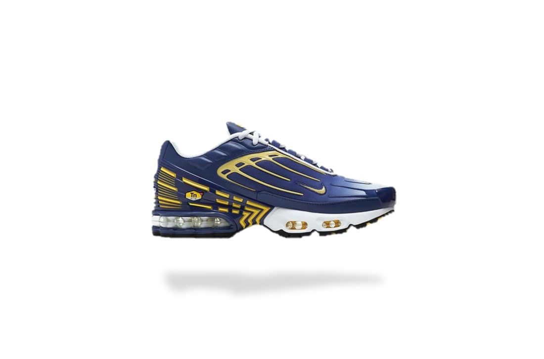 NIKE AIR MAX PLUS TN 3 DEEP ROYAL TOPAZ GOLD