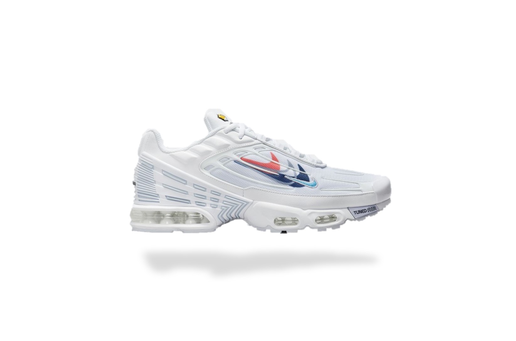 NIKE AIR MAX PLUS TN 3 WHITE MULTI SWOOSH