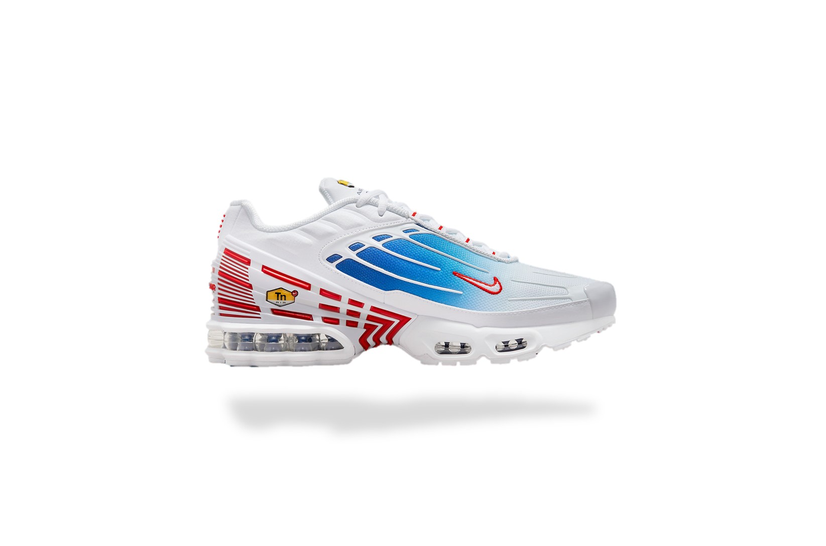 NIKE AIR MAX PLUS TN 3 WHITE RED BLUE