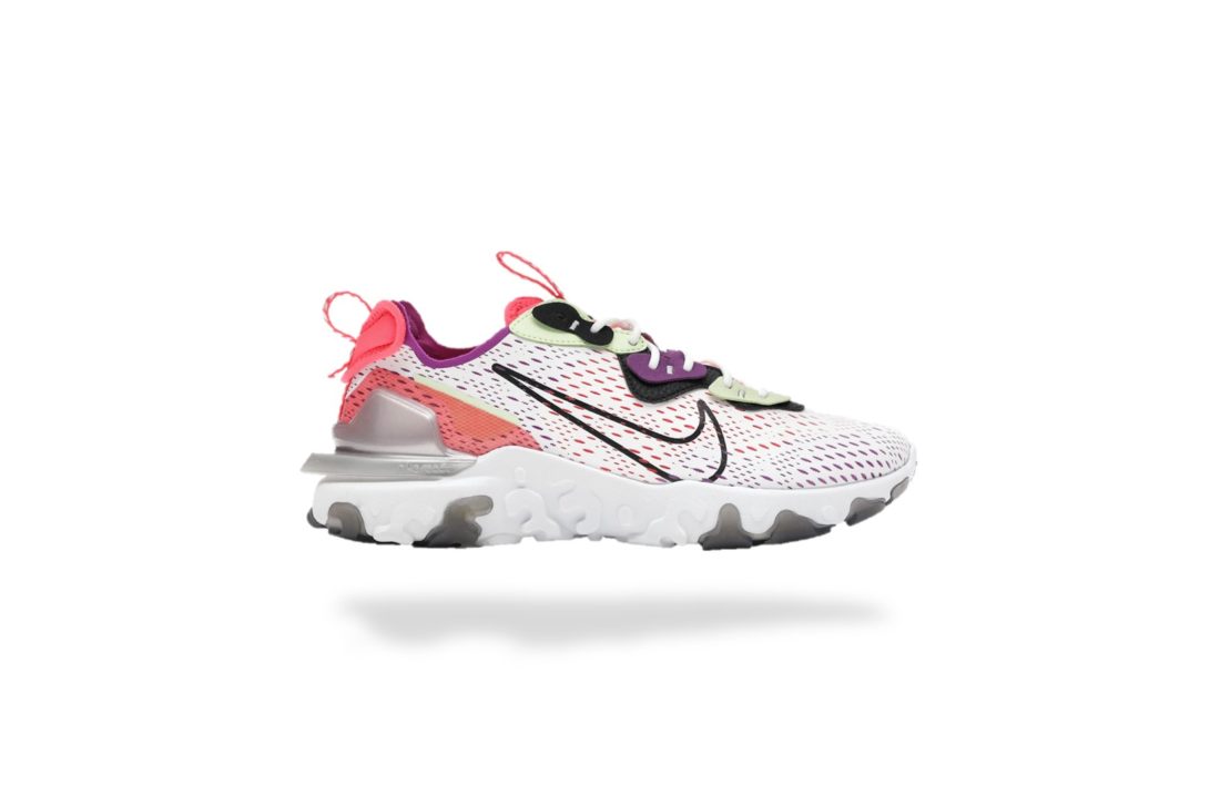 NIKE REACT VISION BARELY VOLT LASER CRIMSON