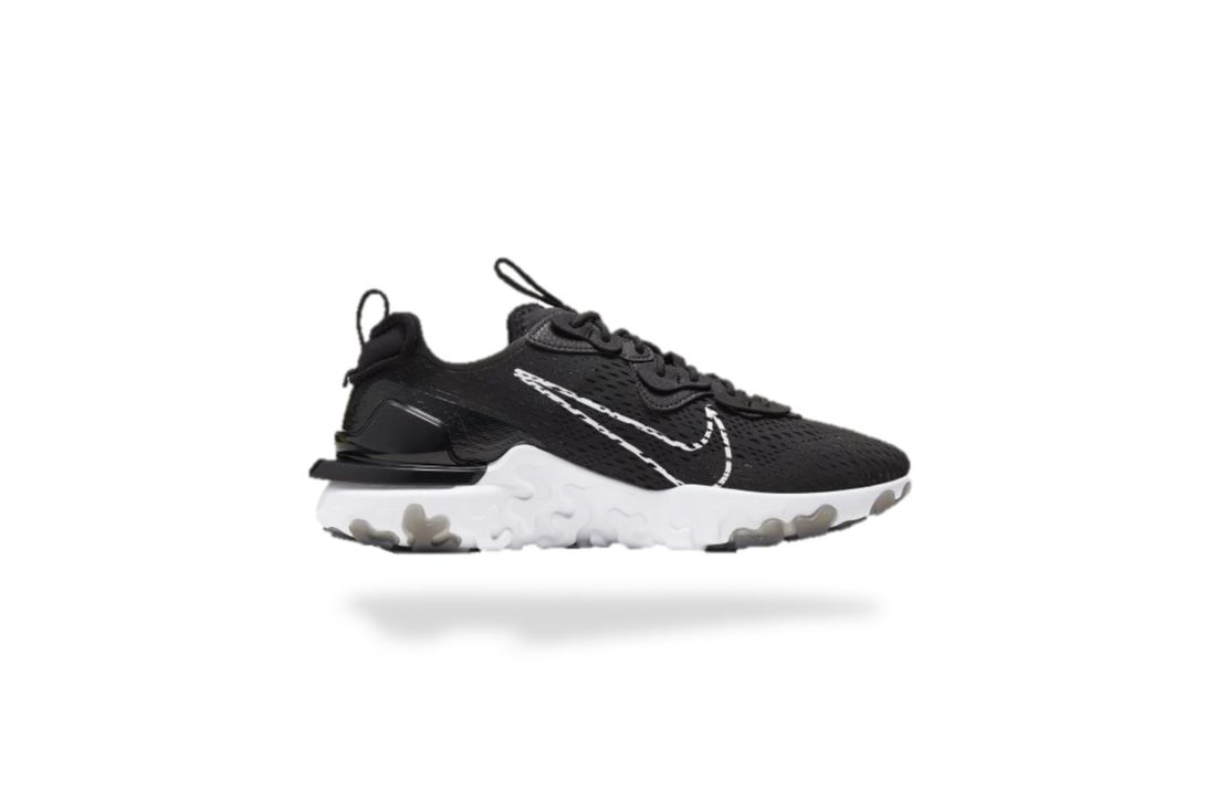 NIKE REACT VISION BLACK WHITE