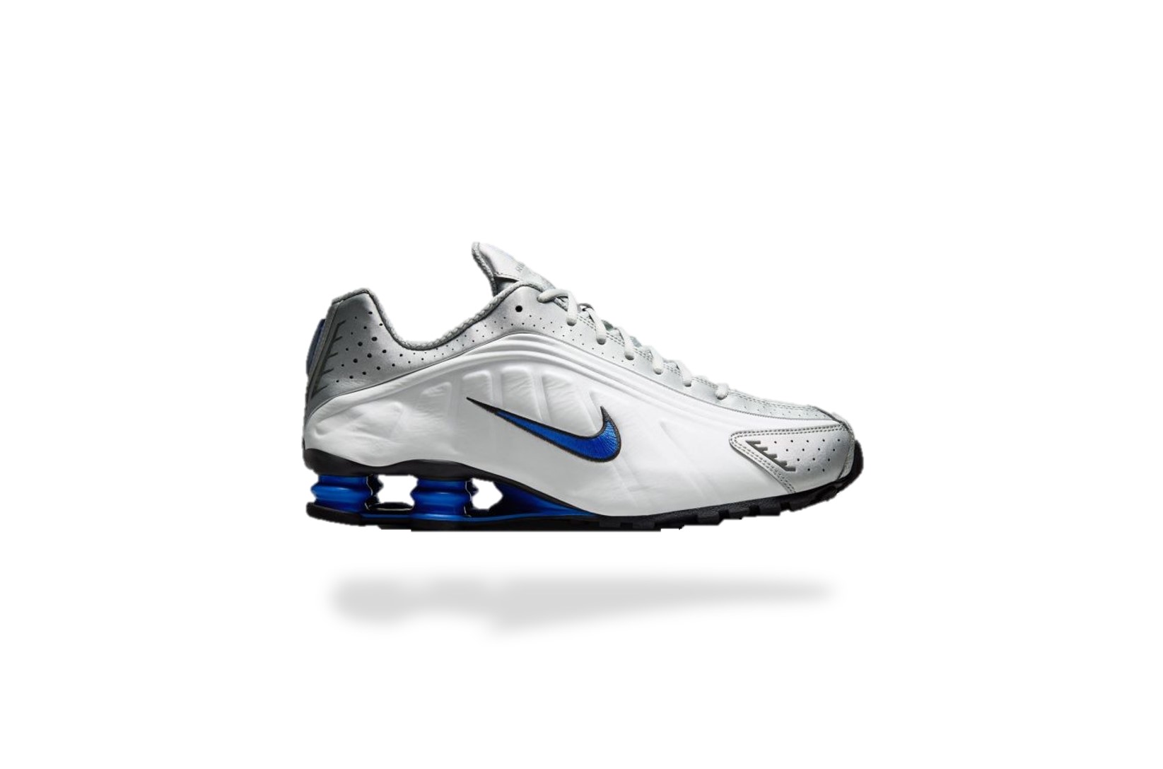 NIKE SHOX R4 ORLANDO SILVER ROYAL BLACK