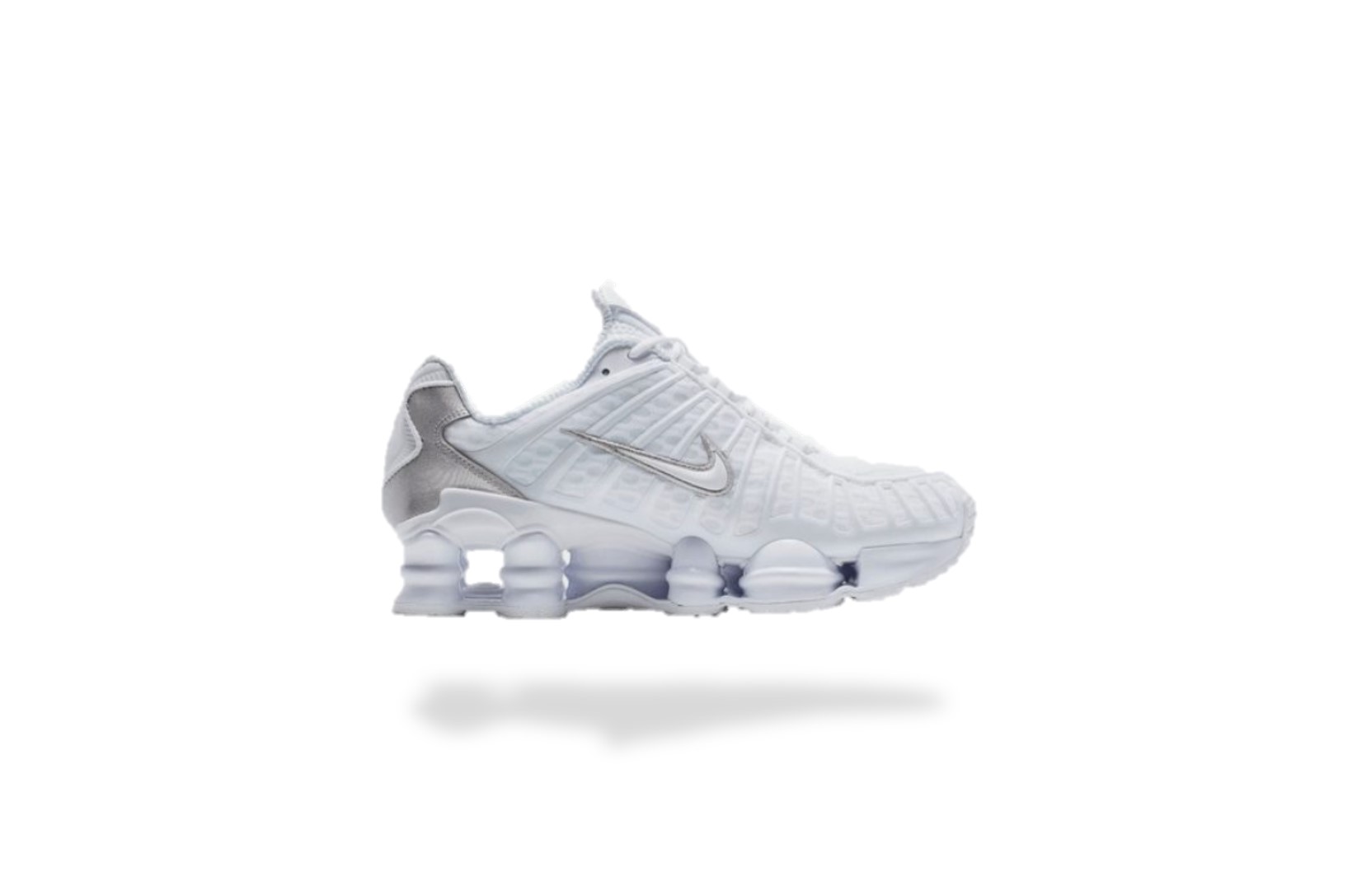 NIKE SHOX TL WHITE METALLIC SILVER