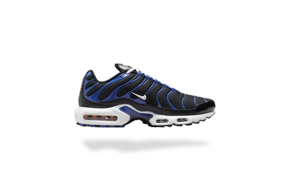 NIKE AIR MAX PLUS TN BLACK ROYAL BLUE