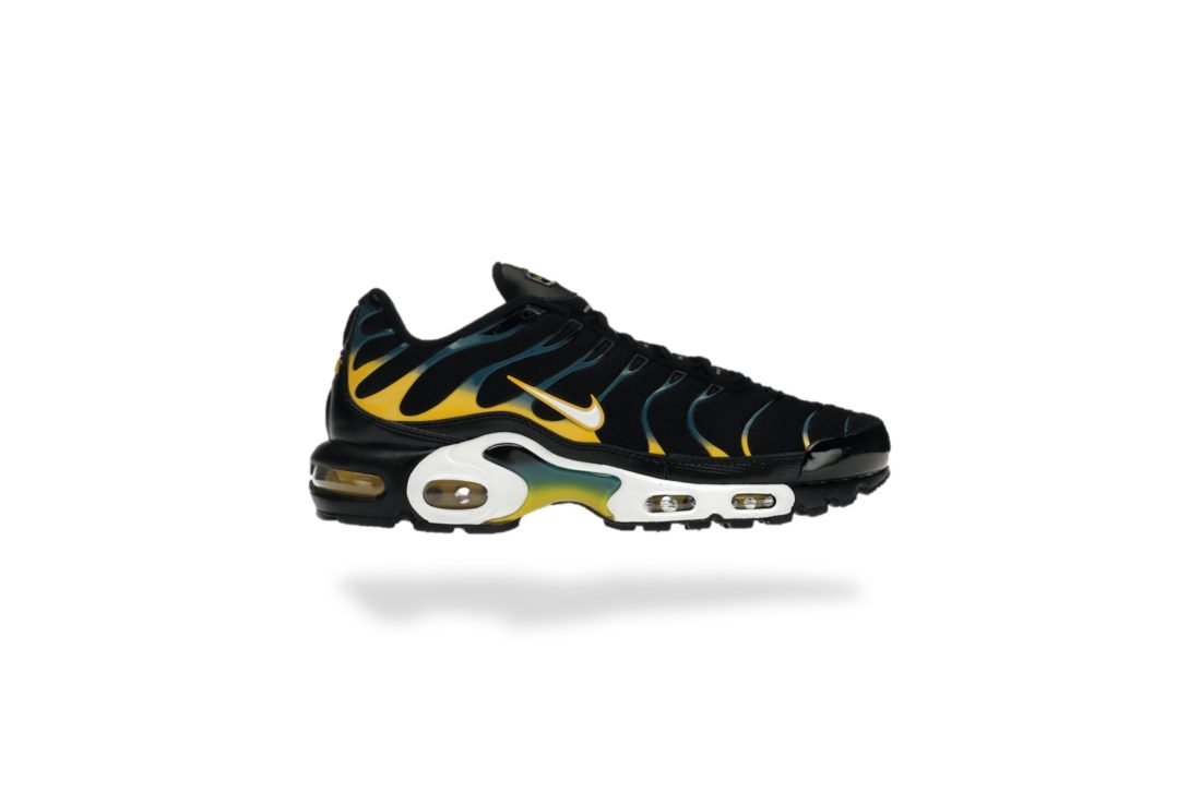 NIKE AIR MAX PLUS TN BLACK YELLOW TEAL