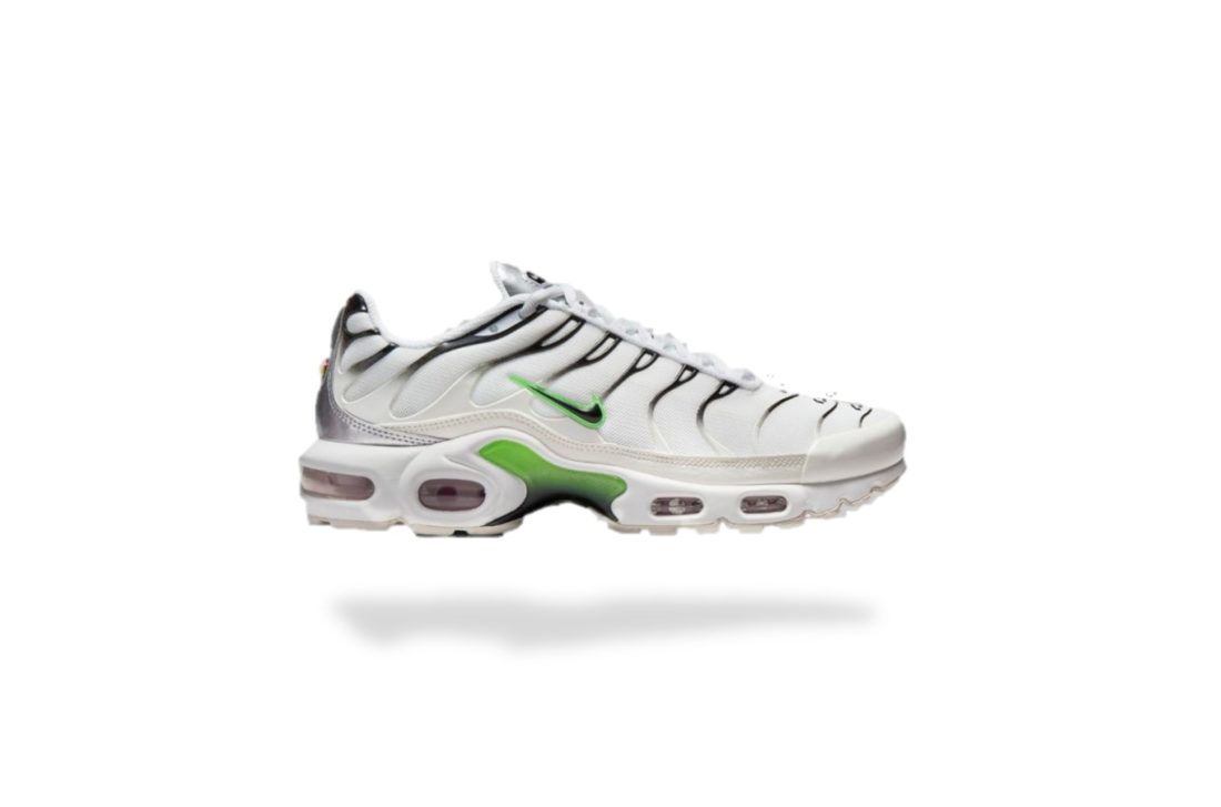NIKE AIR MAX PLUS TN SAIL NEON GREEN