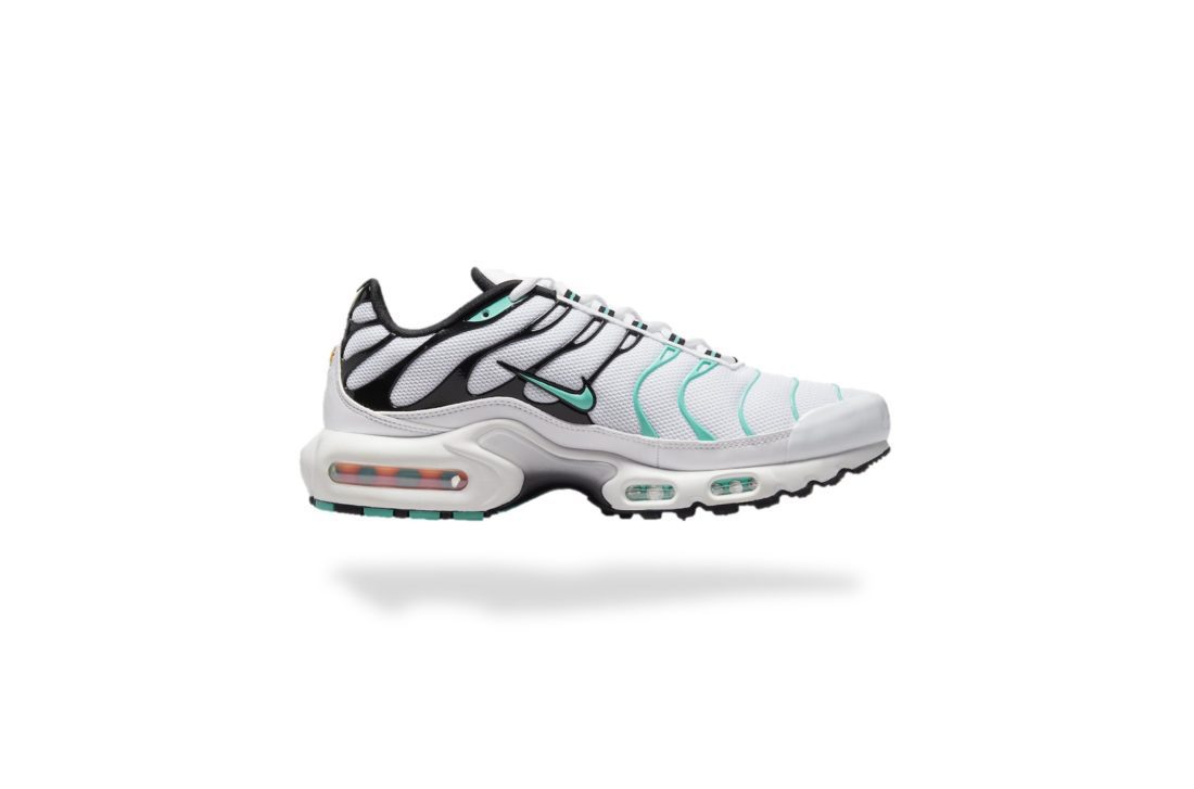 NIKE AIR MAX PLUS TN WHITE  HYPER JADE