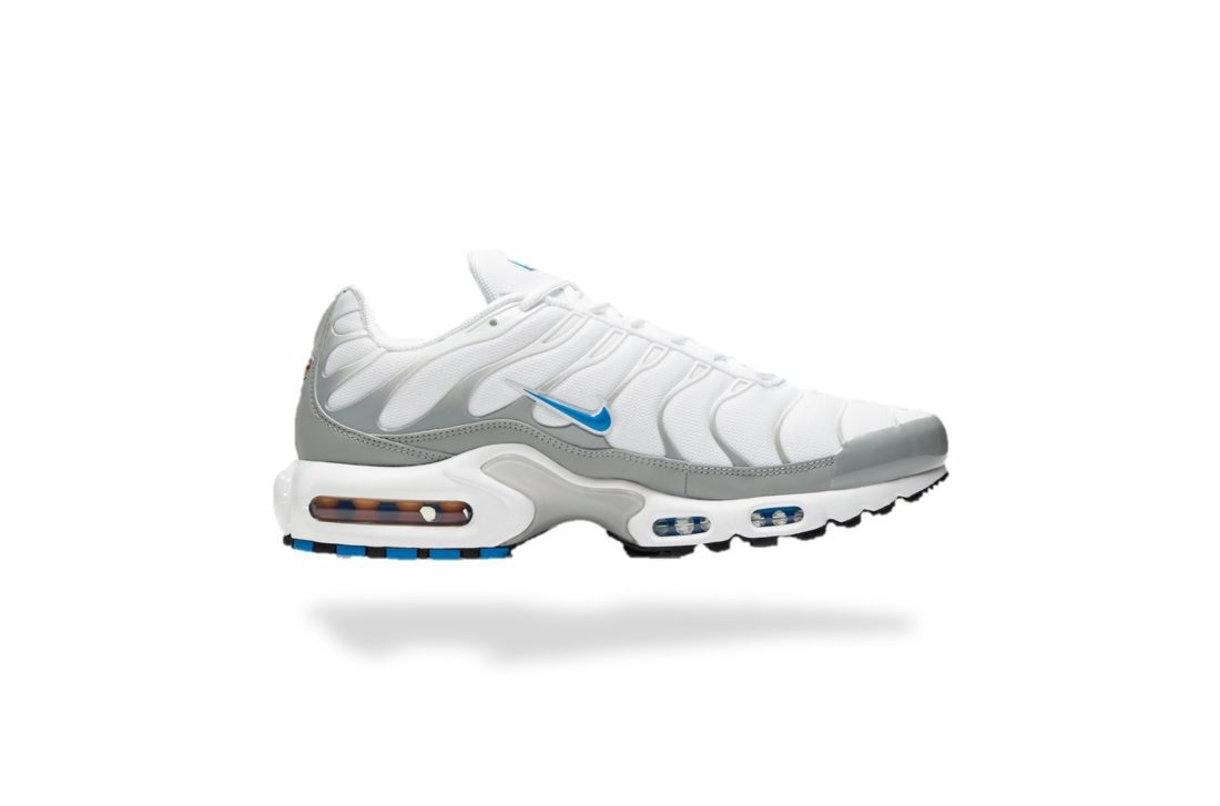 NIKE AIR MAX PLUS TN WHITE LASER BLUE