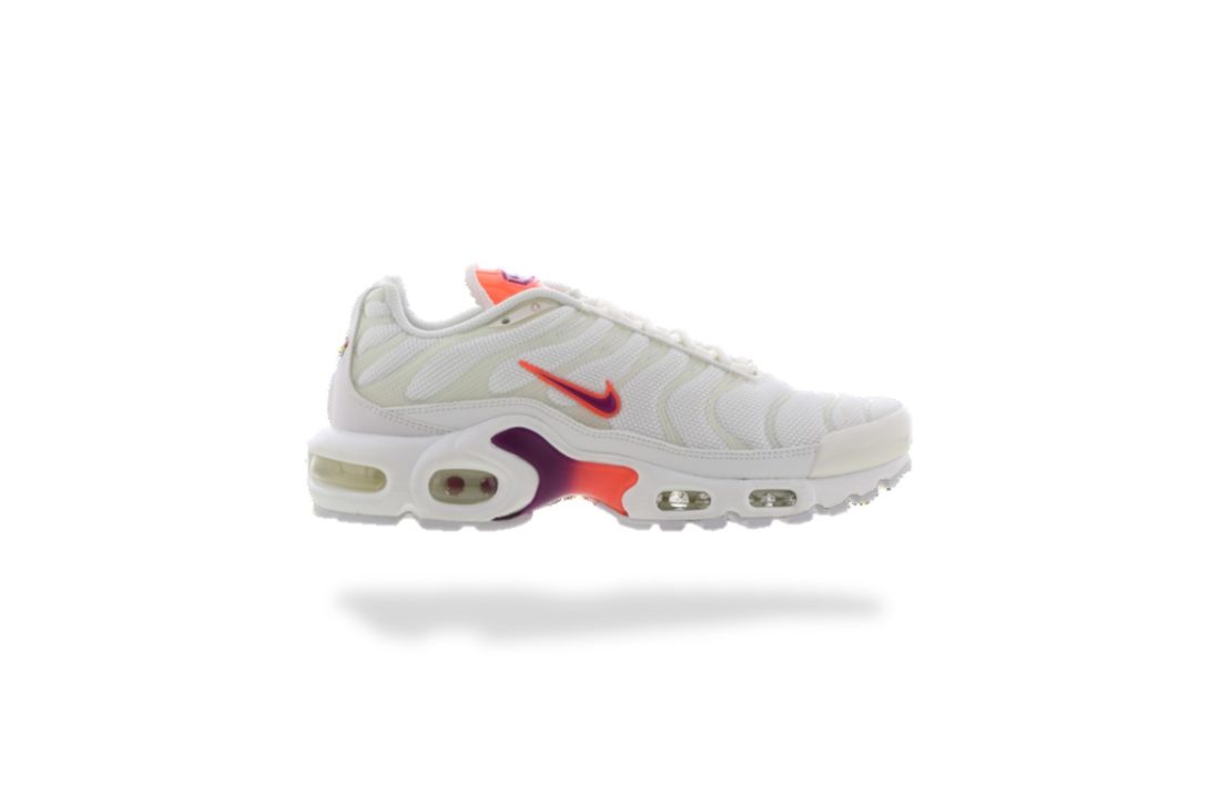 NIKE AIR MAX PLUS TN WHITE CRIMSON
