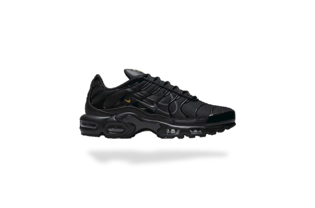 NIKE AIR MAX PLUS TN TRIPLE BLACK SWOOSH