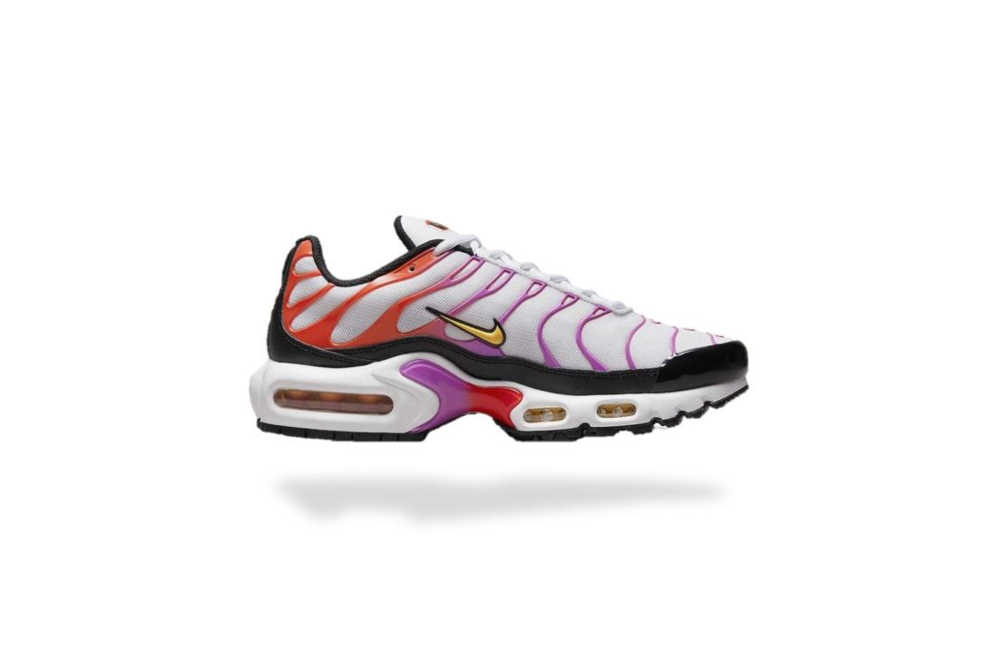 NIKE AIR MAX PLUS TN 1 WHITE RED MAGENTA
