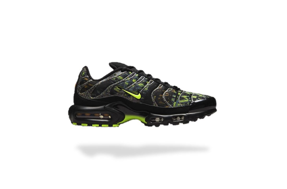 NIKE AIR MAX PLUS TN VOLT BLACK BRIGADE BLUE