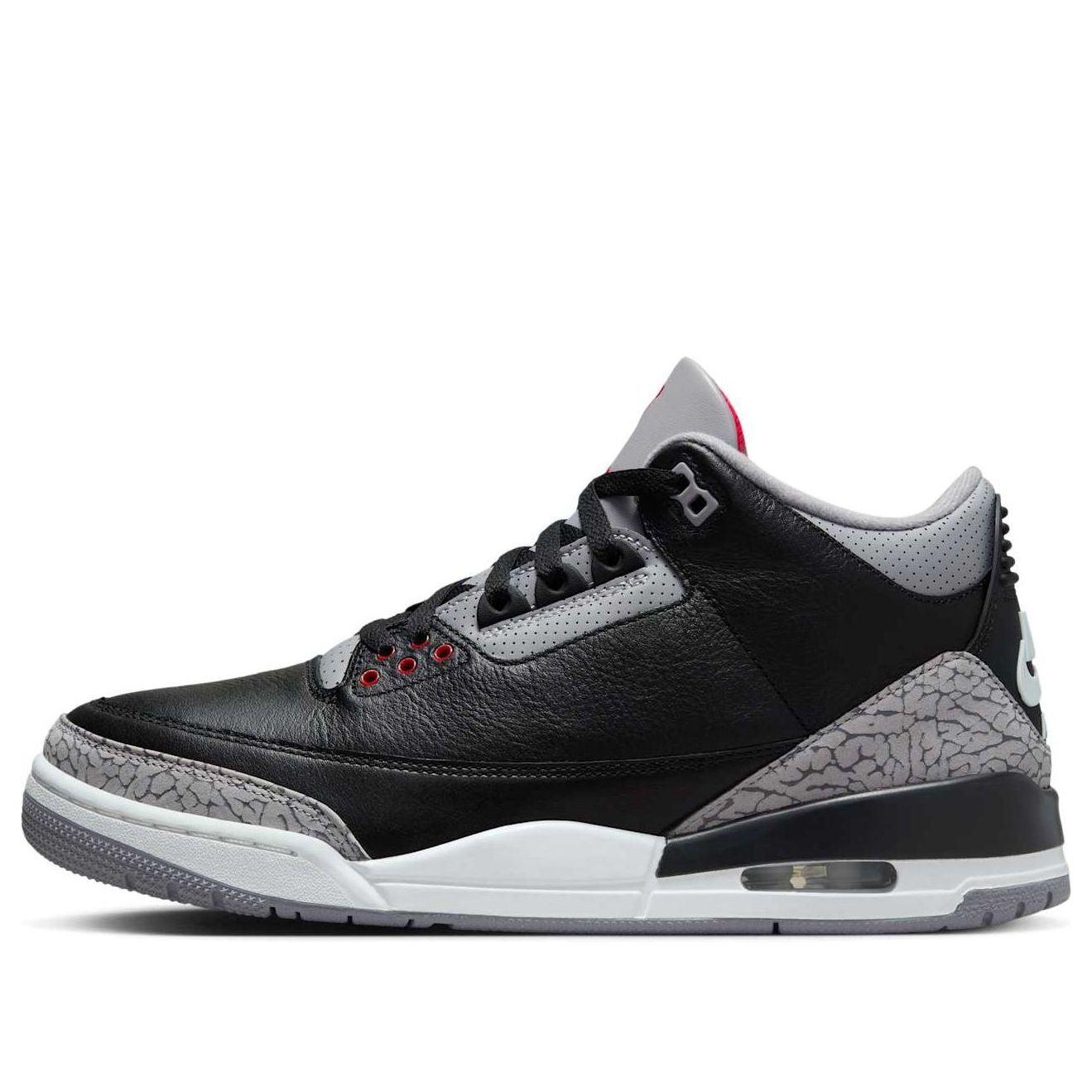 AIR JORDAN 3 BLACK CEMENT 2024