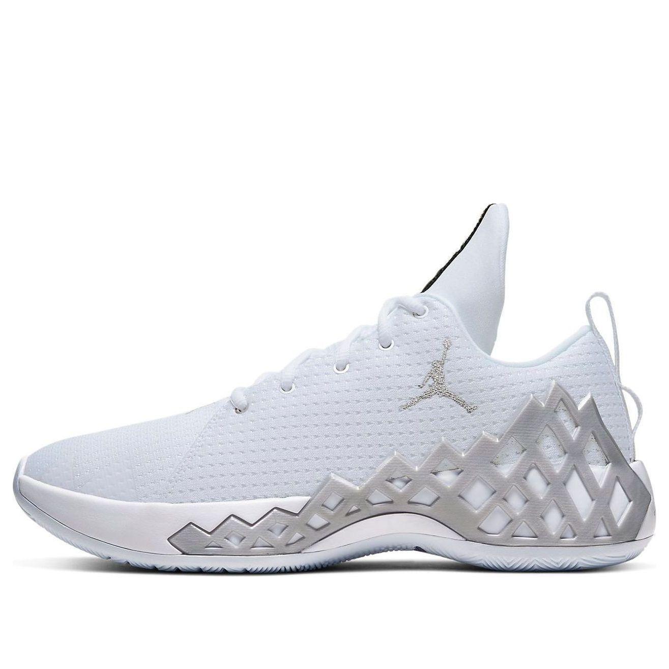 AIR JORDAN JUMPMAN DIAMOND LOW BLANC ARGENT