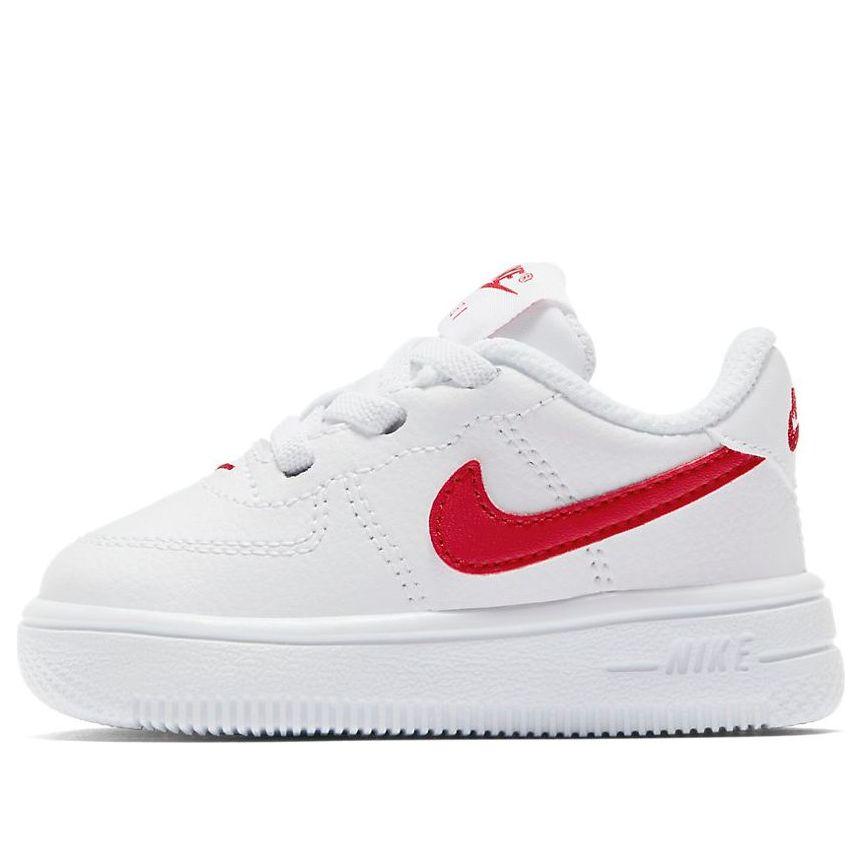 NIKE AIR FORCE 1 LOW WHITE RED