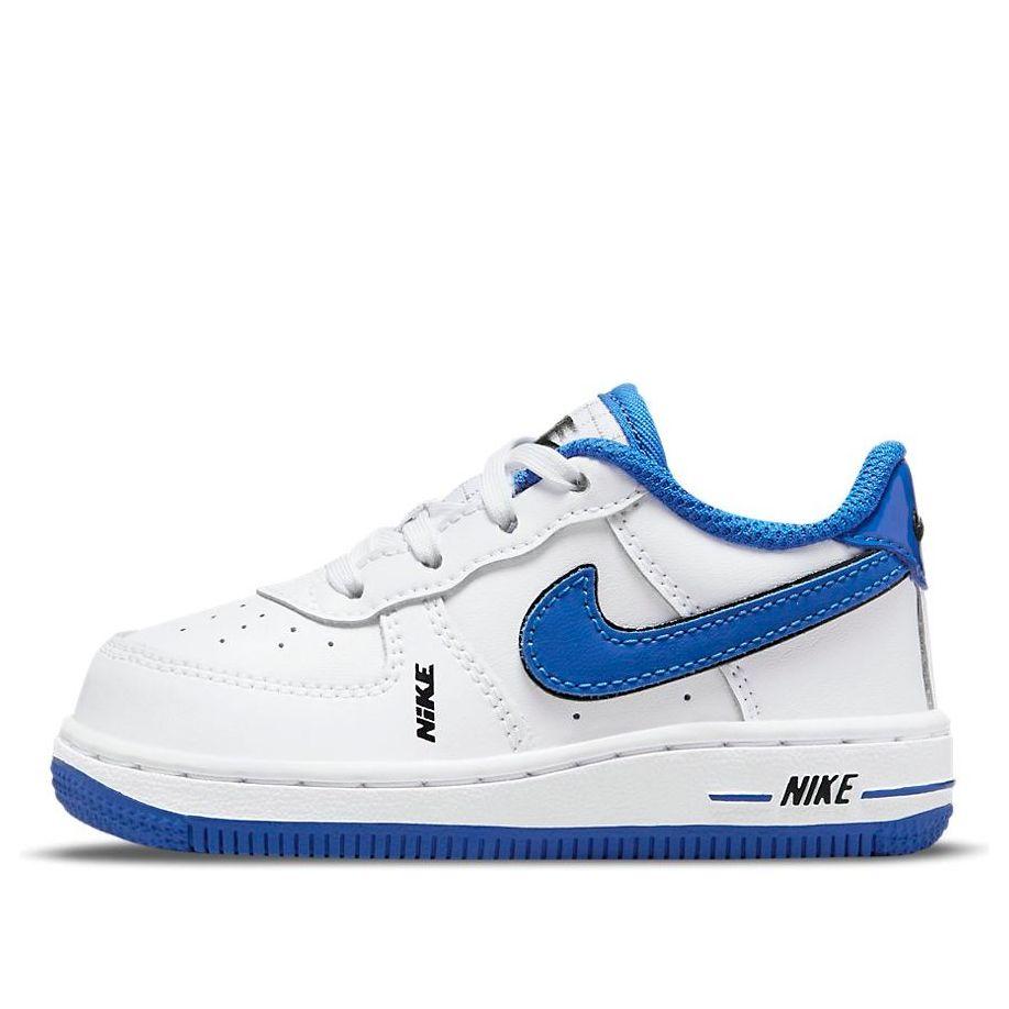 NIKE AIR FORCE 1 LV8 BLANC BLEU ROYAL