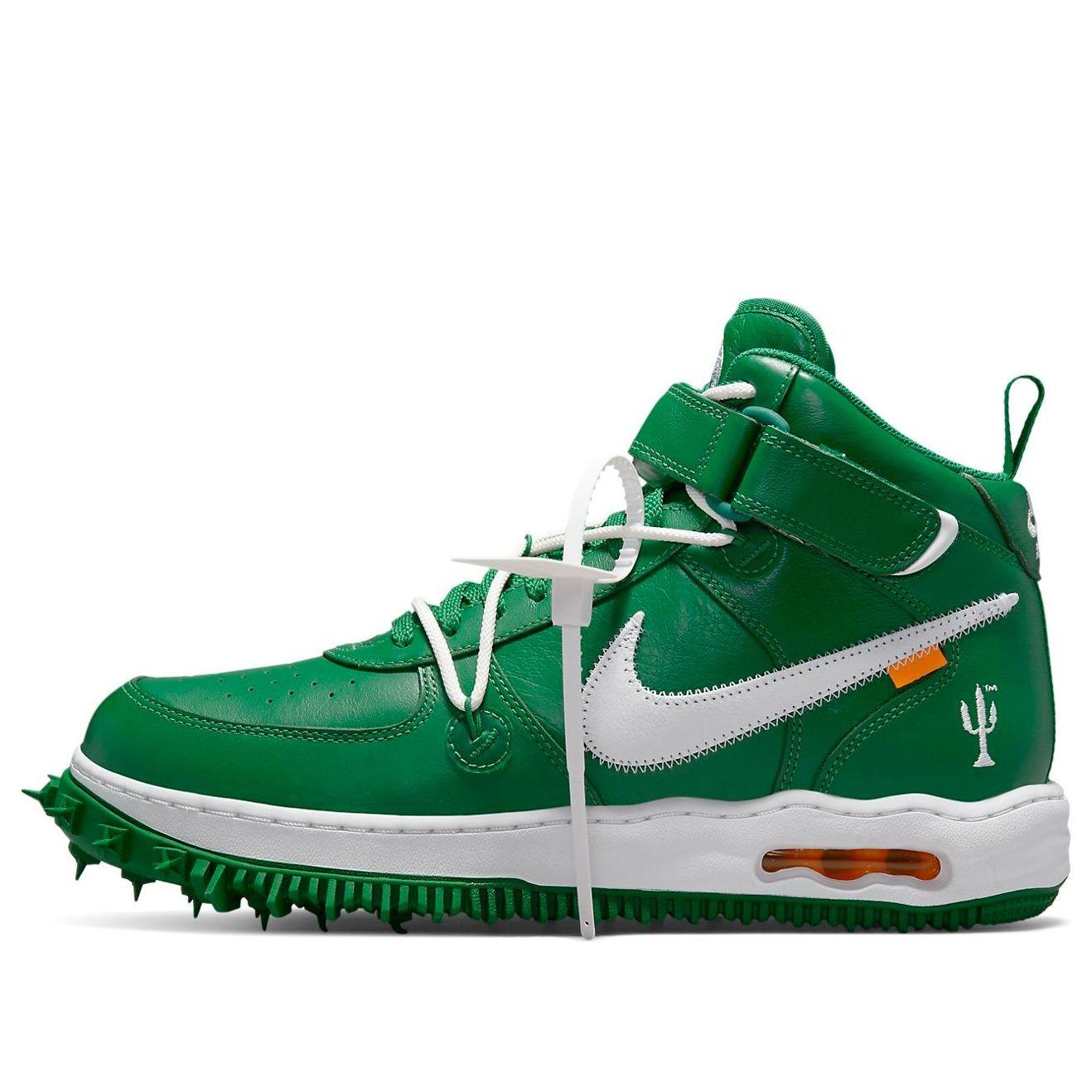 NIKE AIR FORCE 1 MID OFF-WHITE PINE GREEN