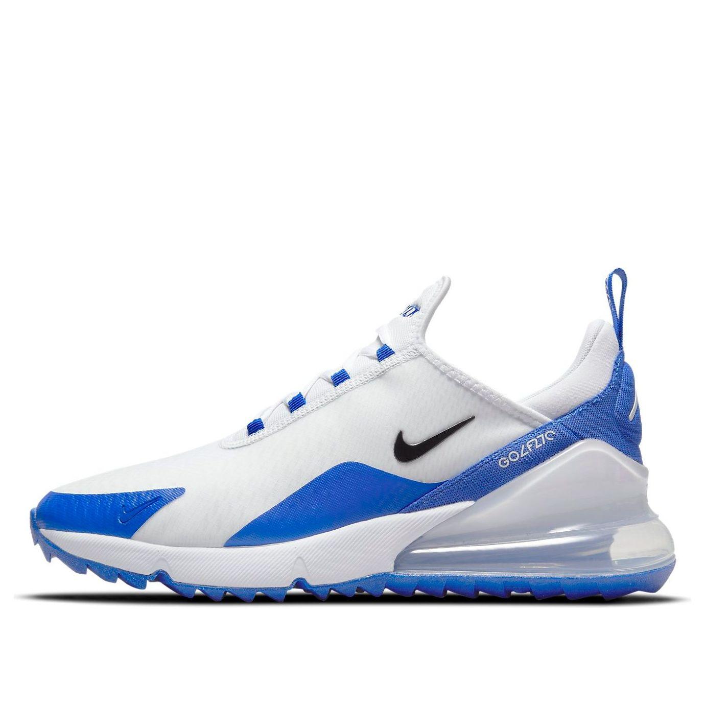 NIKE AIR MAX 270 GOLF WHITE RACER BLUE
