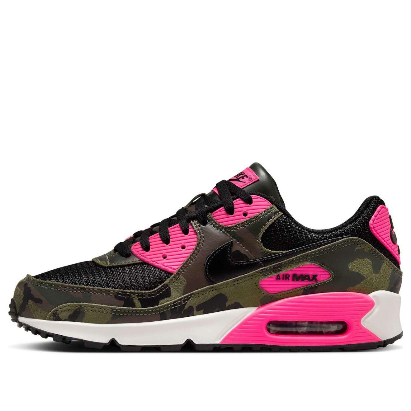NIKE AIR MAX 90 CAMO PACK SEQUOIA HYPER PINK