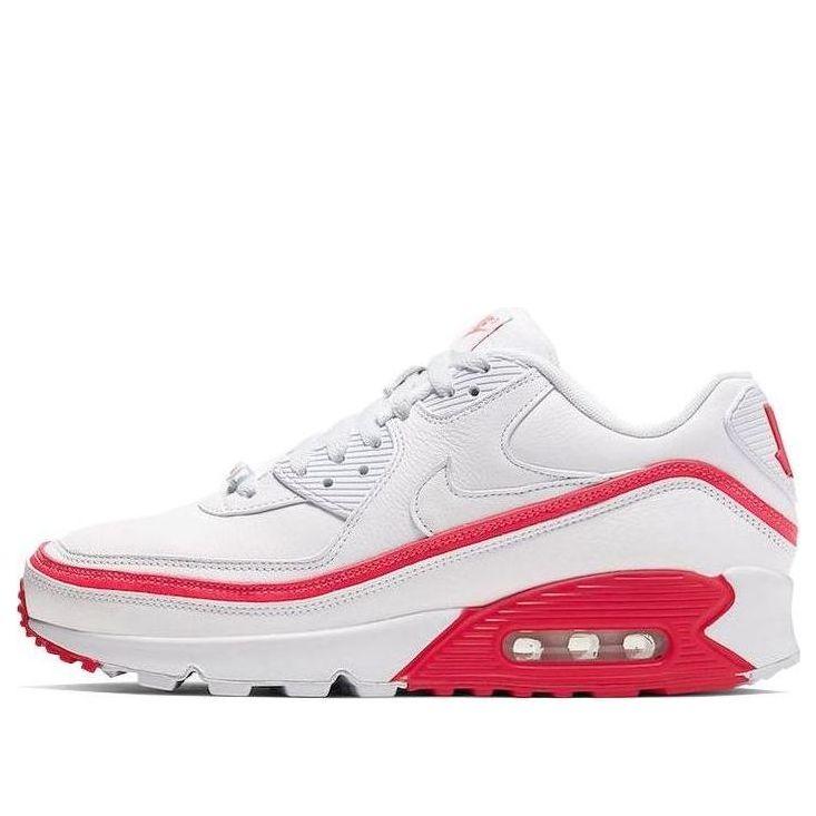 NIKE AIR MAX 90 UNDEFEATED WHITE SOLAR RED