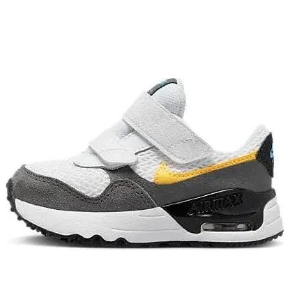 NIKE AIR MAX SYSTM BLANC GRIS ORANGE