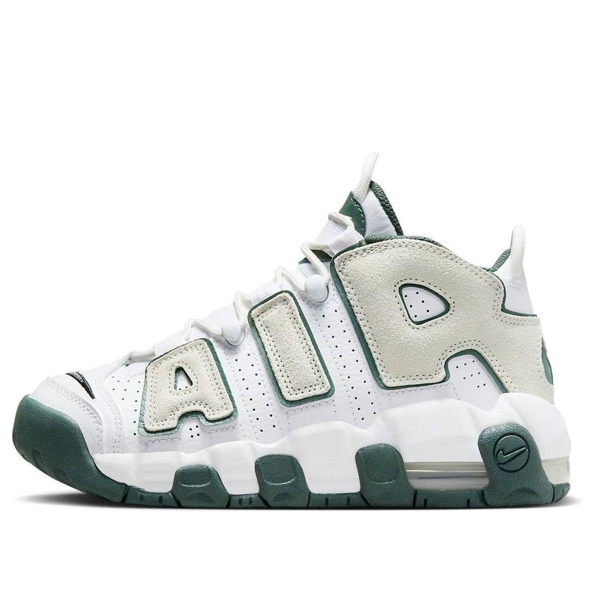 NIKE AIR MORE UPTEMPO WHITE VINTAGE GREEN
