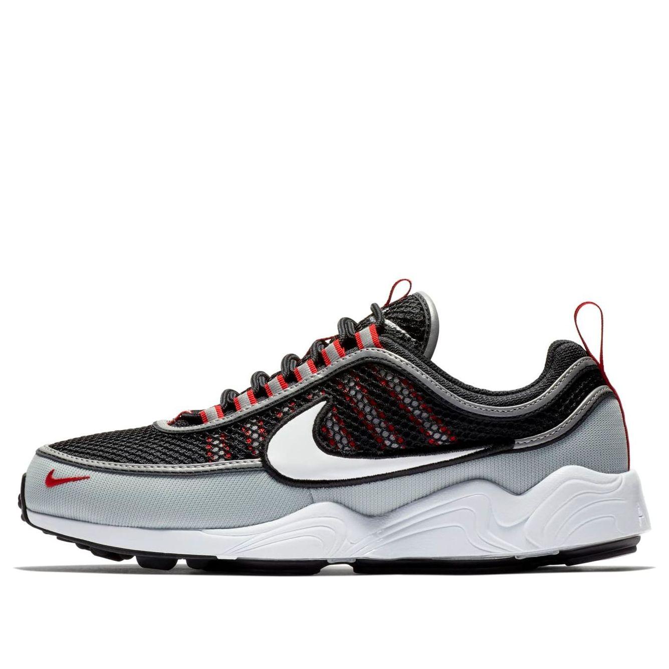 NIKE AIR ZOOM SPIRIDON 16 BLACK GREY RED
